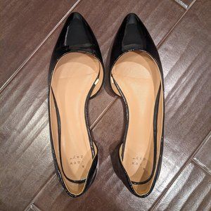 Black Patent Leather Flats